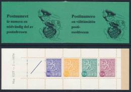 FINLAND/Finnland 1974 Coat Of Arms Lion, 1577 Slot Machine Booklet HA9** - Carnets