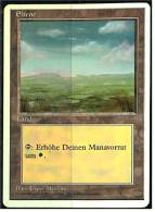 Karte Magic The Gathering  -  Land  -  Ebene  -  Deutsch - Sonstige & Ohne Zuordnung