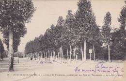 Cp , 94 , FONTENAY-sous-BOIS , Avenue De Fontenay, Conduisant Au Bois De Vincennes - Fontenay Sous Bois