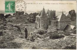 CPSM PENVENAN (Côtes D'Armor) - Chateau D'Ambroise Thomas Sur L'ile Privée D'Illiec - Penvénan