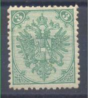 Bosnia & Hercegovina Austria Occupation 3 Kr 1st Board Perforation 12 1879 MH * - Nuovi