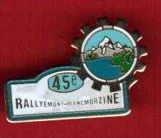 24785-pin's -rallye Automobile.mont Blanc.Morzine. - Rallye