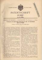 Original Patentschrift - W. Dünkelberg In Steinhausen , Post Bommern A.d. Ruhr , 1899 , Trockenpresse , Presse !!! - Machines