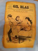 GIL BLAS ORIGINAL  UNE AVENTURE PAR JEAN RICHEPIN - Magazines - Before 1900