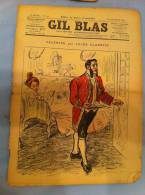 GIL BLAS ORIGINAL VALENTIN PAR JULES CLARETIE - Revues Anciennes - Avant 1900