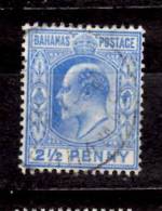 Bahamas 1902 2 1/2p King Edward VII Issue  #38 - 1859-1963 Kolonie Van De Kroon