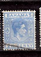 Bahamas 1938 2 1/2p King George VI Issue  #104 - 1859-1963 Kronenkolonie