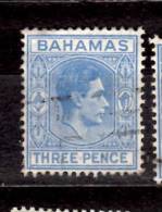 Bahamas 1943 3p King George VI Issue  #105a - 1859-1963 Kolonie Van De Kroon