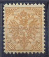 Austria Occupation Bosnia 30 Heler Perforation 10.5 1879-1918 MH * - Neufs