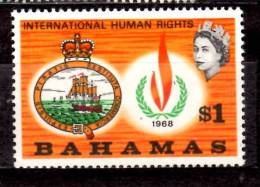 Bahamas 1968 $1 Human Rights Issue  #271 - 1963-1973 Ministerial Government