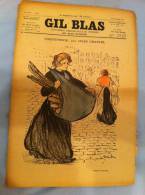 GIL BLAS Original  COQUETTERIE PAR JULES CHANCEL - Magazines - Before 1900