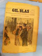 GIL BLAS Original   MON ONCLE HILAIRE PAR PAUL NEVEUX - Revues Anciennes - Avant 1900