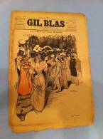 GIL BLAS ORIGINAL LA FETE PAR RENE MAIZEROY - Magazines - Before 1900
