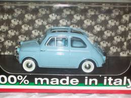 BRUMM - R376 -  FIAT 500 AMERICA    AVEC SA BOITE Scala 1/43 - Brumm