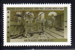 Canada MNH Scott #1503 43c Aid To Allies - Second World War 1943 - Neufs