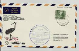 =Japan Luftpost Osaka-Frankfurt 1969 - Posta Aerea