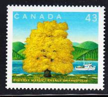 Canada MNH Scott #1524a 43c Big Leaf Maple, Fishing Boat - Canada Day 1994 - Neufs