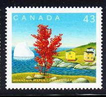 Canada MNH Scott #1524i 43c Mountain Maple, Iceberg - Canada Day 1994 - Neufs