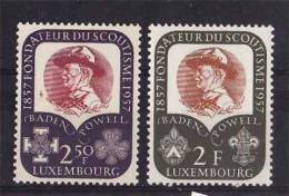 LUXEMBOURG : 1957 N° 526 . 27    Neuf X X Serie Compl. ,  SCOUT - Unused Stamps