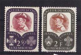 LUXEMBOURG : 1957 N° 526 . 27    Neuf X X Serie Compl. ,  SCOUT - Neufs