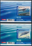 AUSTRALIA 2006, Antarctic Whales Set Of 2 Booklets** - Antarctische Fauna