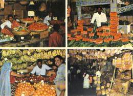 Ile Maurice  Bazar De Port-Louis   Cpsm Format 10-15 - Mauritius