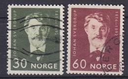 ## Norway 1966 Mi. 545-46 Johan Sverdrup Complete Set !! - Oblitérés
