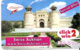 TARJETA DE ALEMANIA DE GLOBAL LINE -SWISS AUKTION DATE EXPIRY: 30/06/2000 - [2] Prepaid