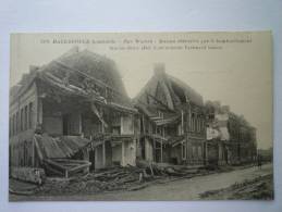 HAZEBROUCK   Bombardé  :  Rue  Warein  -  Maisons Détruites Par Le Bombardement - Hazebrouck