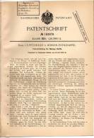 Original Patentschrift - Fa. . Petzholdt In Döhlen - Potschappel , 1905 , Teilmaschine Für Schokolade , Sirup , Freital - Machines