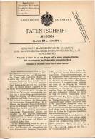 Original Patentschrift - Talsperre Aus Eisen , Stausee , 1904 , Maschinenfabrik In Augsburg Und Nürnberg , Staudamm  !!! - Architektur