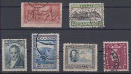 Greece 50L,15Dr,20Dr,25Dr,50Dr & 10000Dr 1906-1952 USED - Usati