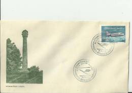 TURKEY 1973– FDC LUFTHANSA EXHIBITION AIR ROUTES  W 1 ST  OF 110 K- ANKARA   DEC 11 RE.TU159 - Unused Stamps