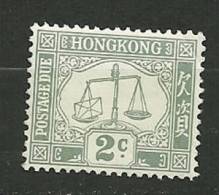 Hong Kong Neuf ** ; Y & T ; Taxe/postage Due ;  N° 2 - Portomarken