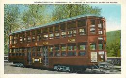 113684-Pennsylvania, Pittsburgh, Double Deck Bus - Pittsburgh