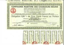 Compagnie Maritime Des Chargeurs Réunis  Mars 1967 - Navigation