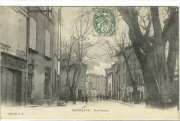 Carte Postale Ancienne Pelissanne - Rue Carnot - Pelissanne