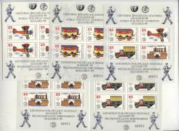 Mint S/S  Postal Transport  1988  From Bulgaria - Autres & Non Classés