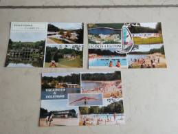 VDS 3 CARTES POSTALES EGLETONS MULTIVUES DE CETTE CHARMANTE REGION - Egletons