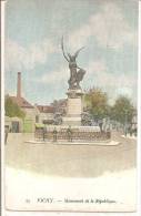 DE VICHY  Monument De La République  No 25 Colorisée - Vichy
