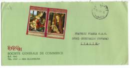 TZ1064 - BURUNDI , Lettera Commerciale  Per L' Italia . Non Dentellati - Used Stamps