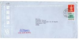 TZ1080 - GIAPPONE 1981 , Lettera Commerciale Per L' Italia . - Storia Postale