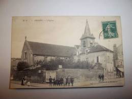 2jis -  CPA N° H.D.1 - BEZONS - L'église - [95] Val D´Oise - Bezons