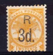 Samoa - 1896 - Registration Fee (Perf 11) - MH - Samoa