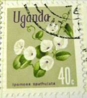 Uganda 1969 Flowers Ipomoea Spathulata 40c - Used - Uganda (1962-...)