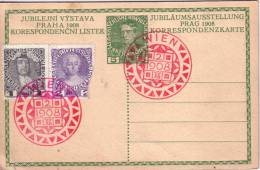 AUTRICHE - ENTIER POSTAL ILLUSTRE - ANNIVERSAIRE DU REGNE DE FGRANCOIS JOSEPH - LE 2-12-1908. - Autres & Non Classés