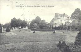 NORD PAS DE CALAIS - 62 - HESDIN - Le Square De Gournay Et L'entrée Du Vélodrome - Hesdin