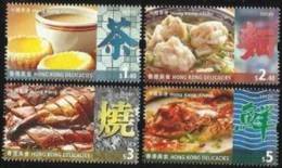 2012 HONG KONG DELICACIES 4v STAMP - Unused Stamps