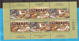 2005X -327-28D  BOSNIA REPUBLIKA SRPSKA EUROPA  GASTRONOMIA  BLOK - BOOKLET  MNH - 2005