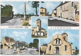 46 // LIVERNON   Souvenir Multivues CPSM   Edit Apa Poux - Livernon